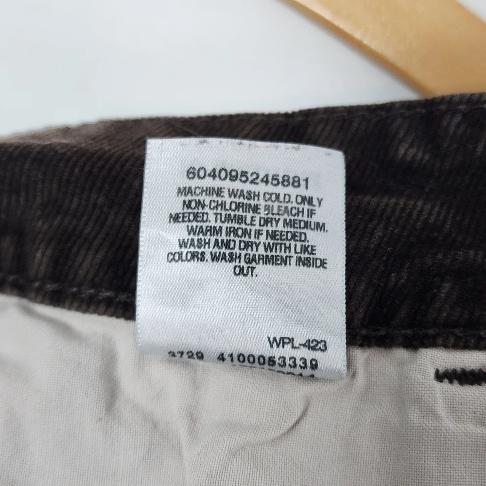 Levi’s‎ 526 Womens Brown Corduroy Slender Boot Cut Jeans Size 16